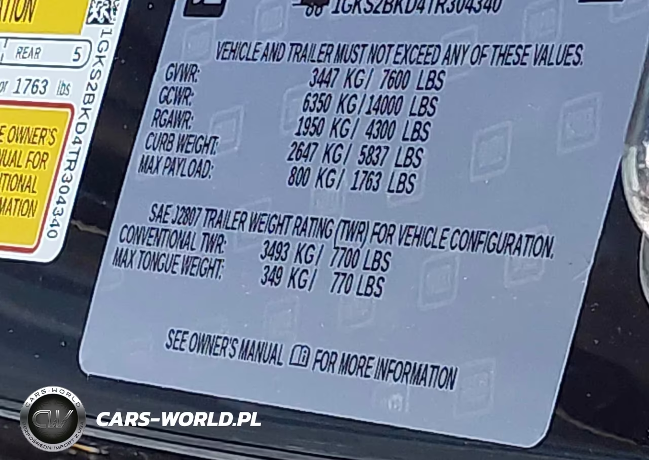 2026 GMC Yukon 4Wd Elevation VIN:1GKS2BKD4TR304340 - 9