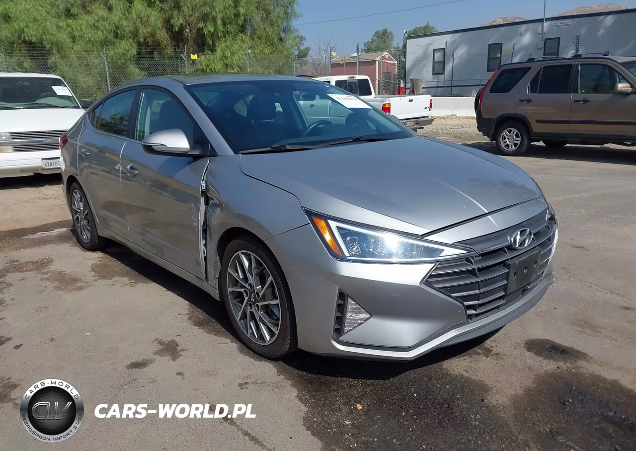 2020 Hyundai Elantra Limited VIN:5NPD84LF7LH624841 - 1