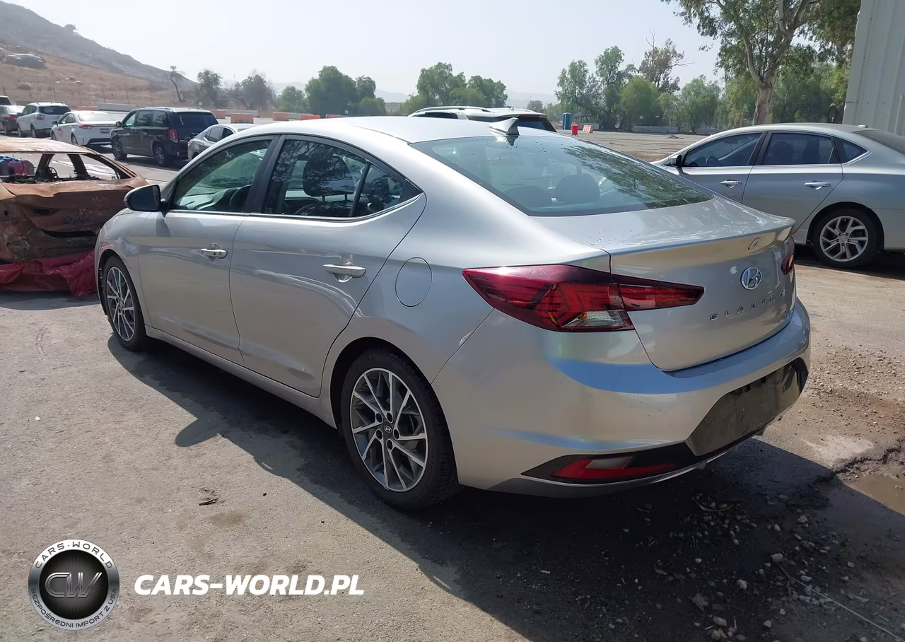 2020 Hyundai Elantra Limited VIN:5NPD84LF7LH624841 - 3