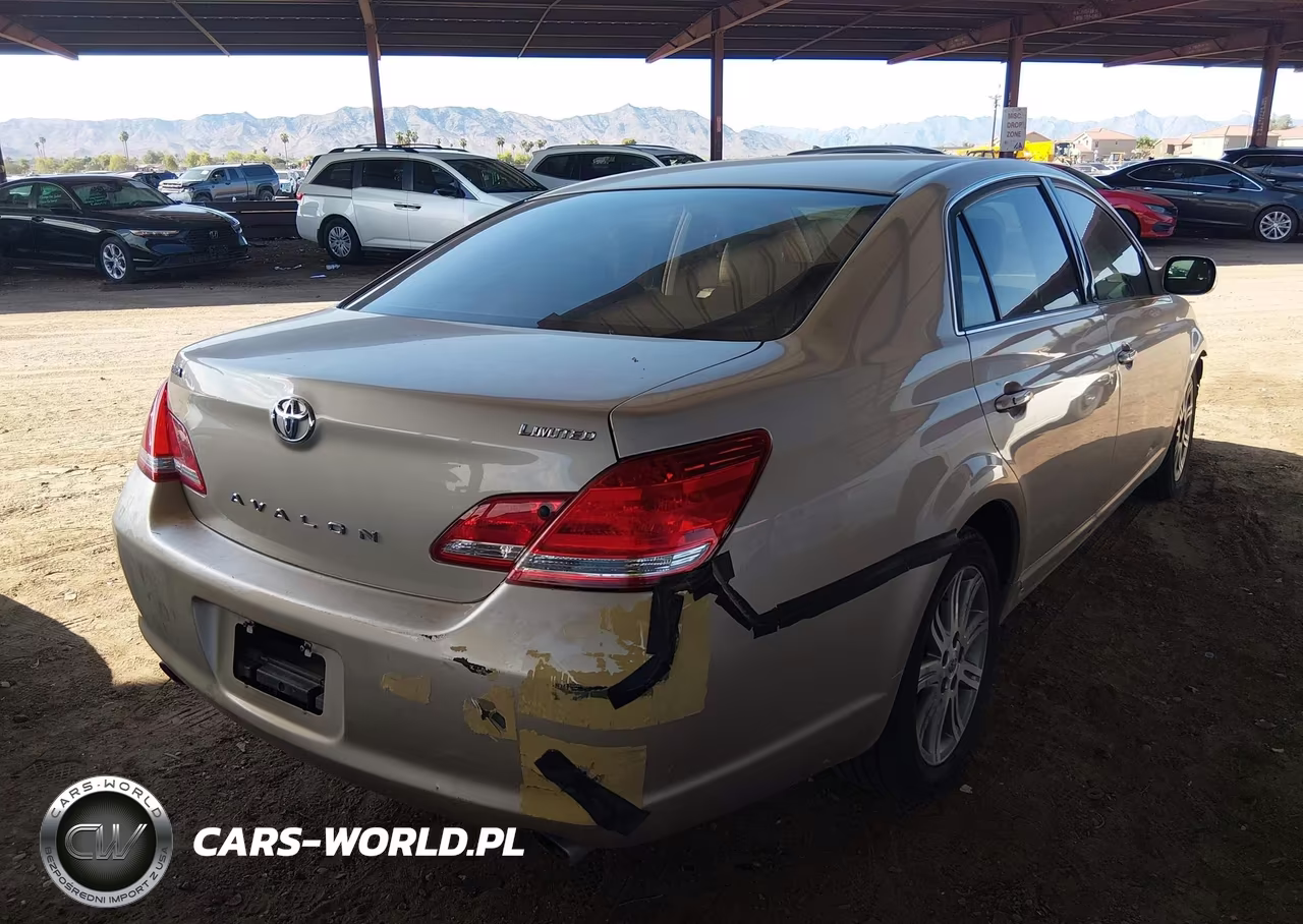 2007 Toyota Avalon Limited VIN:4T1BK36B07U226826 - 4