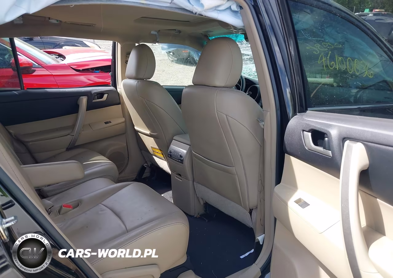 2013 Toyota Highlander Se V6 VIN:5TDBK3EH1DS178327 - 8