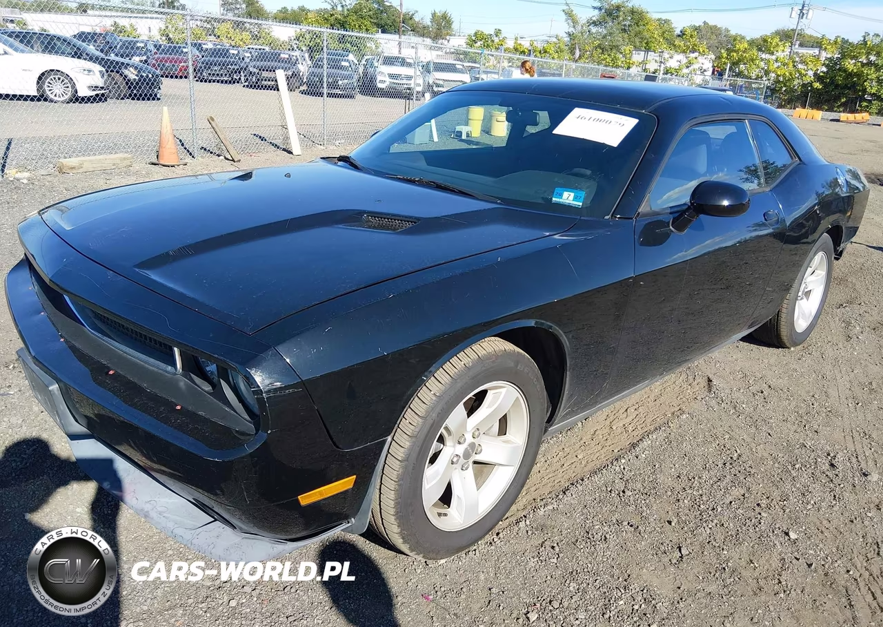 2012 Dodge Challenger Sxt VIN:2C3CDYAG8CH290827 - 2