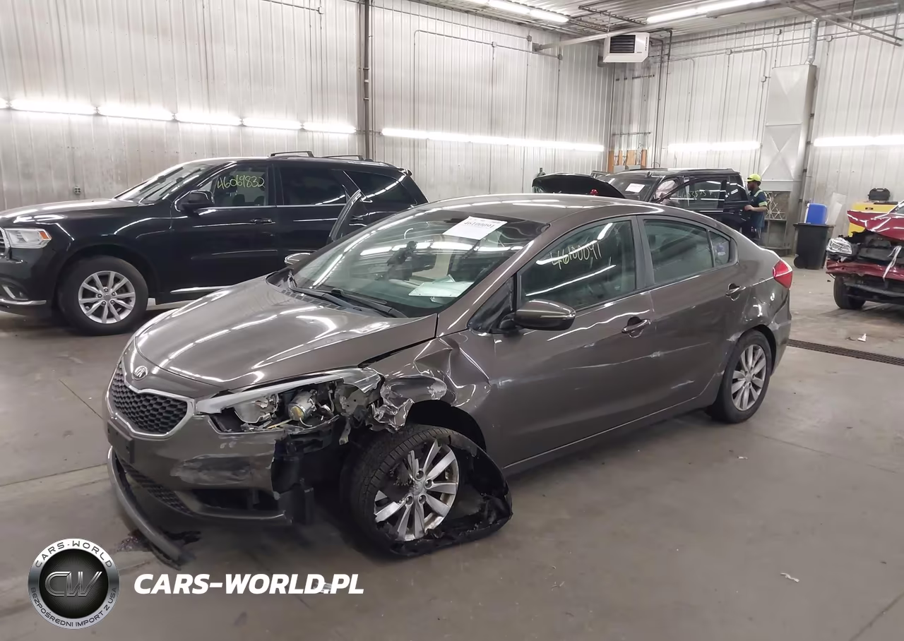 2014 Kia Forte Lx VIN:KNAFX4A6XE5087672 - 2