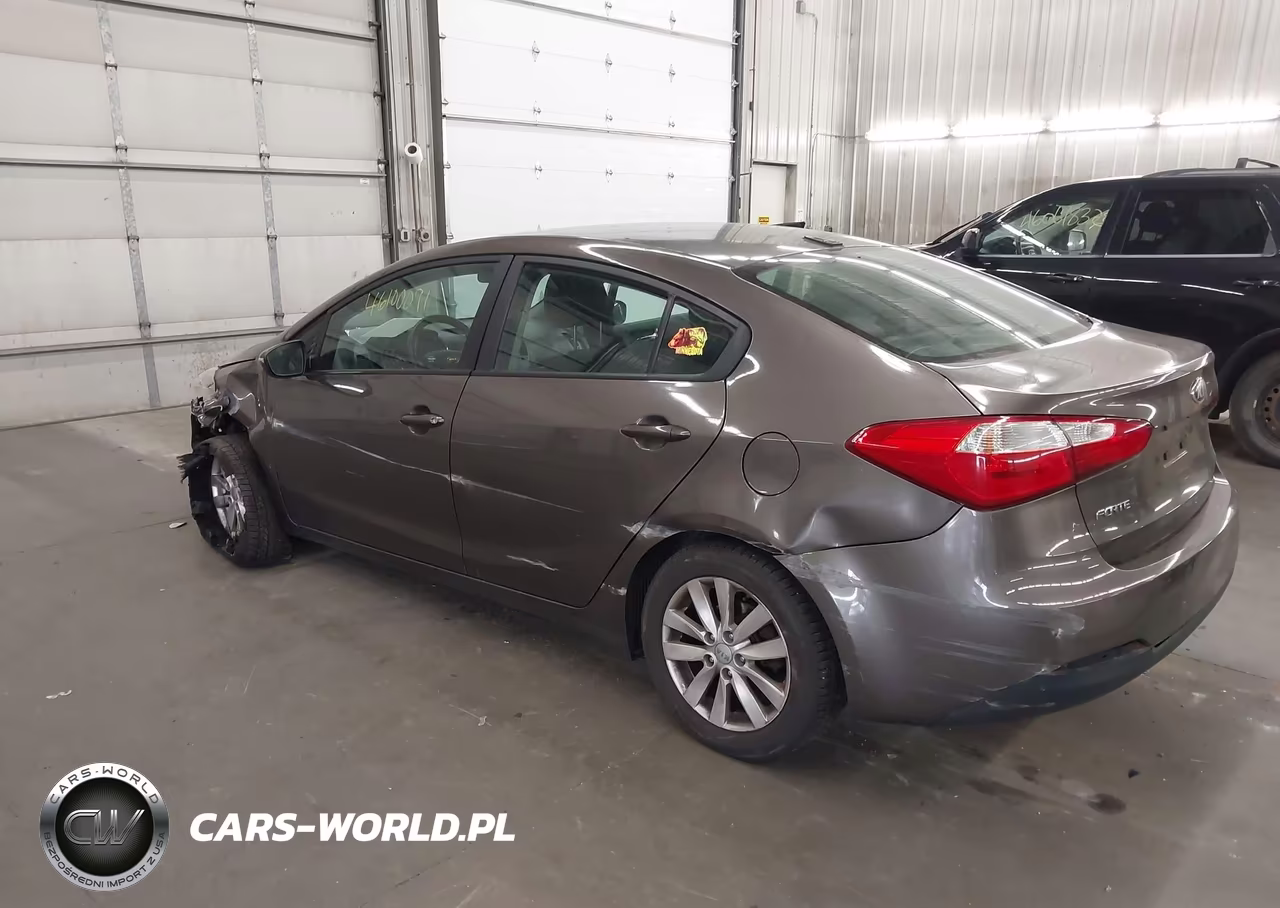 2014 Kia Forte Lx VIN:KNAFX4A6XE5087672 - 3