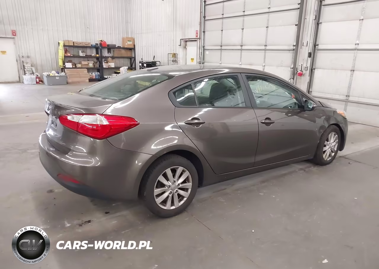 2014 Kia Forte Lx VIN:KNAFX4A6XE5087672 - 4