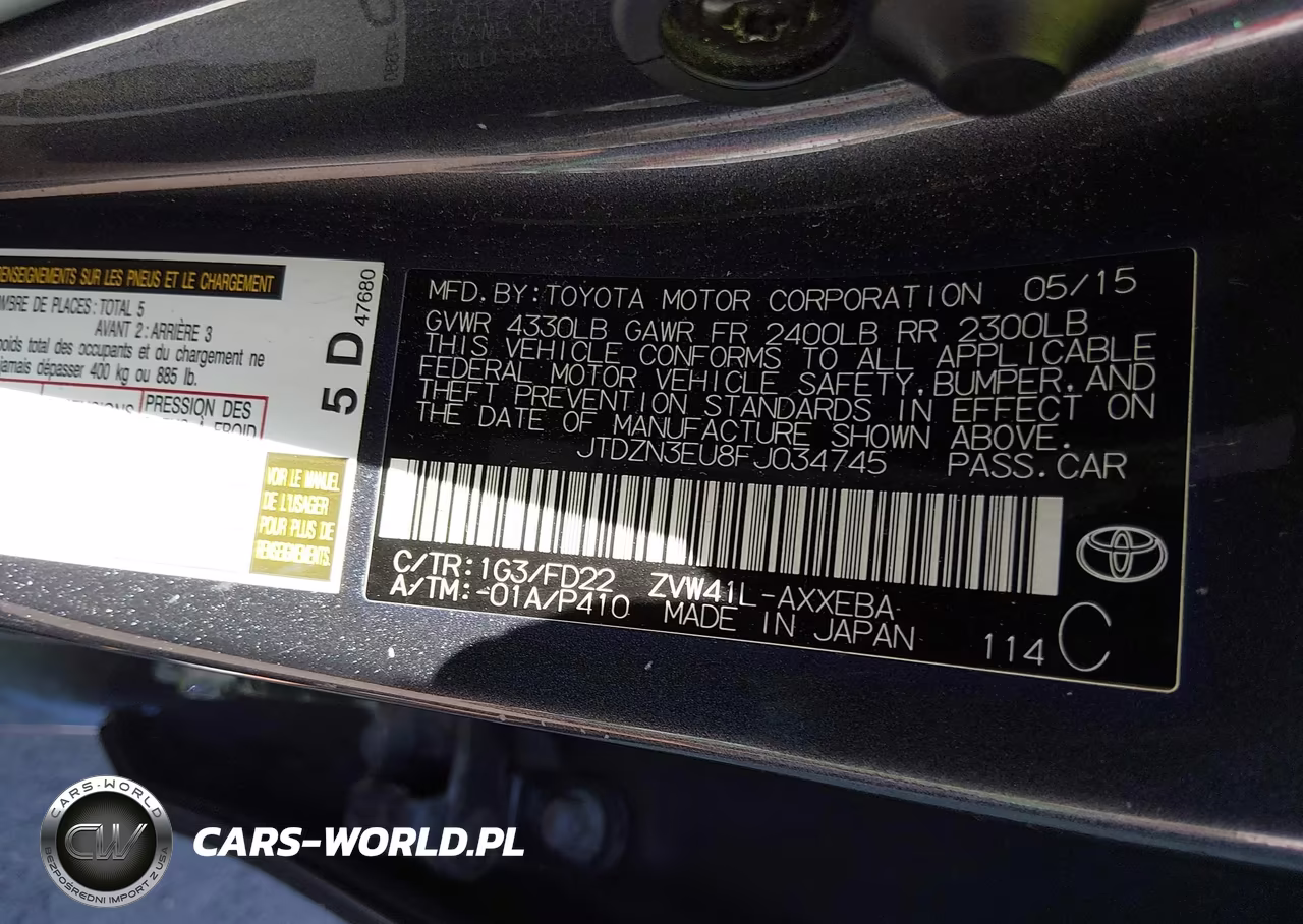 2015 Toyota Prius V Three VIN:JTDZN3EU8FJ034745 - 9