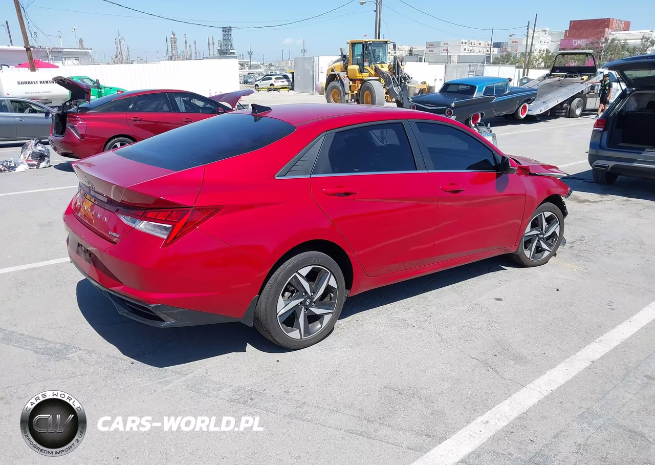 2023 Hyundai Elantra Limited VIN:KMHLP4AGXPU375131 - 4