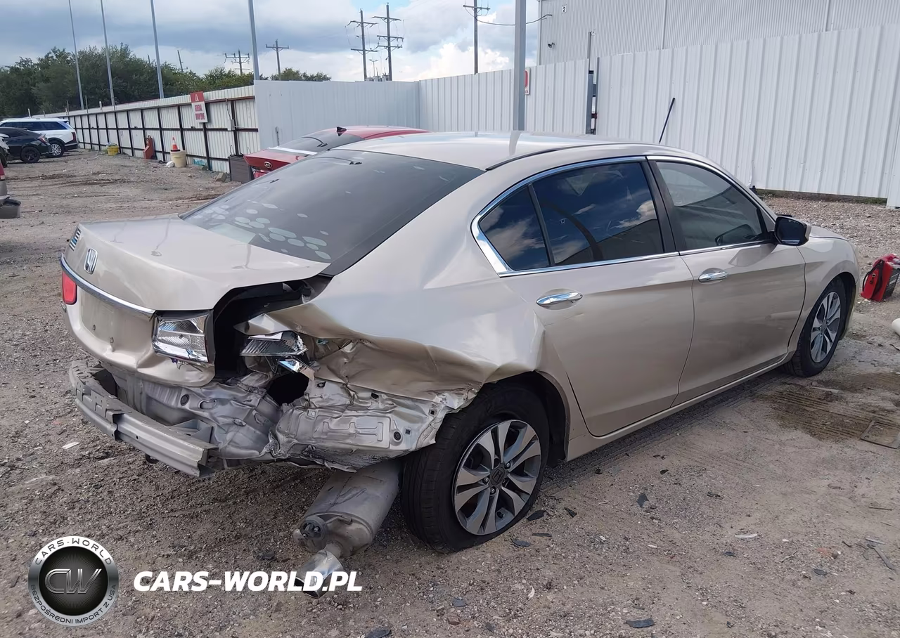 2014 Honda Accord Lx VIN:1HGCR2F38EA307337 - 4