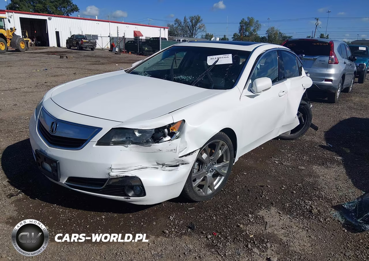 2012 Acura Tl 3.7 VIN:19UUA9F73CA004597 - 2