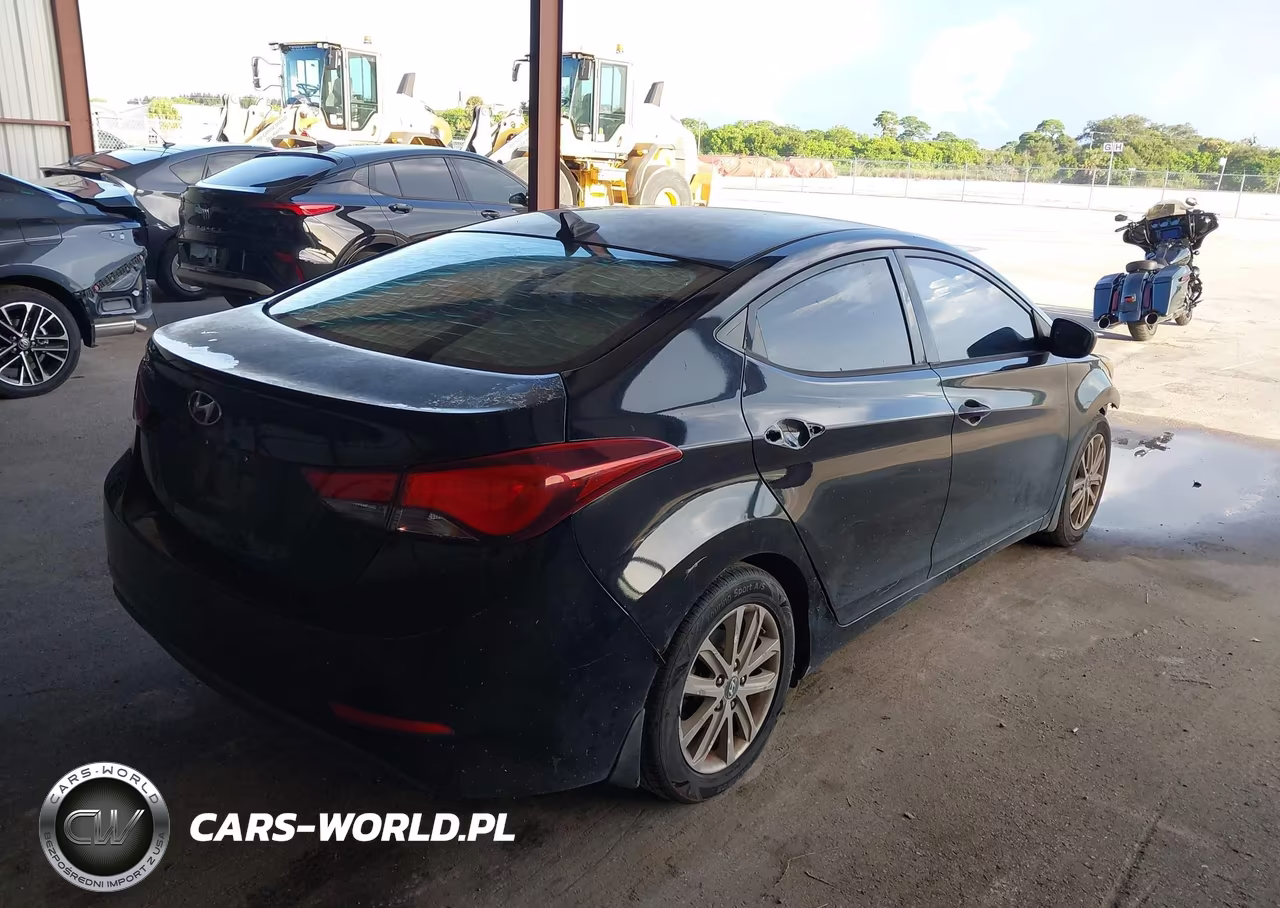 2015 Hyundai Elantra Se VIN:KMHDH4AE2FU226484 - 4