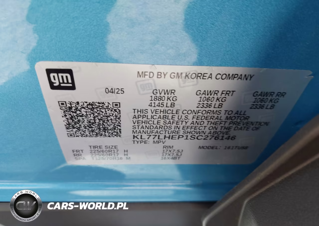 2025 Chevrolet Trax Fwd Lt VIN:KL77LHEP1SC276146 - 9