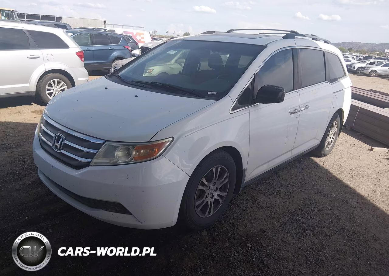 2011 Honda Odyssey Ex-L VIN:5FNRL5H61BB002350 - 2