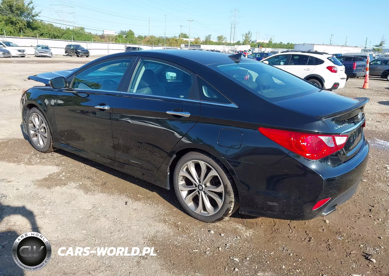 2014 Hyundai Sonata Se VIN:5NPEC4AC1EH911526 - 3