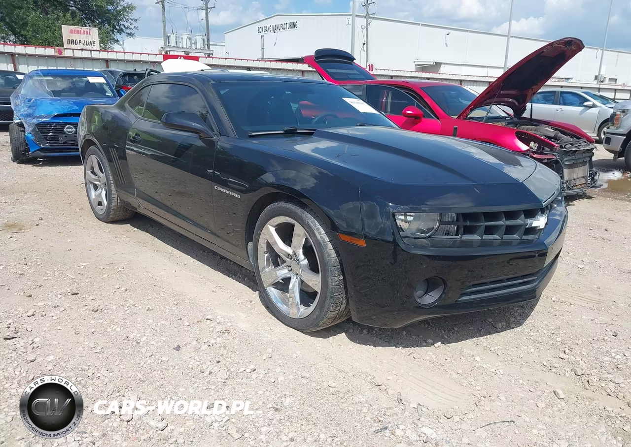 2013 Chevrolet Camaro 2Ls VIN:2G1FA1E34D9110456 - 1