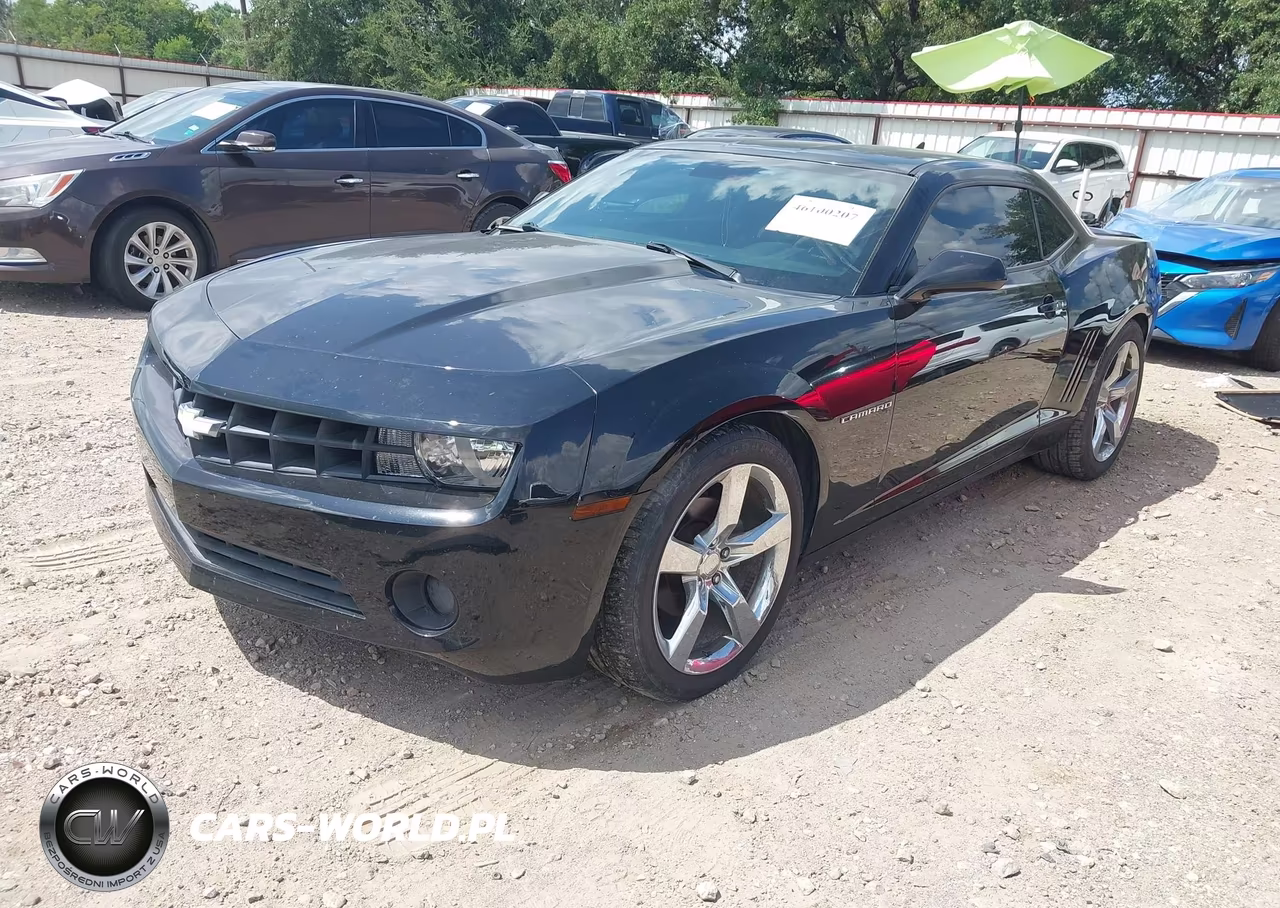 2013 Chevrolet Camaro 2Ls VIN:2G1FA1E34D9110456 - 2