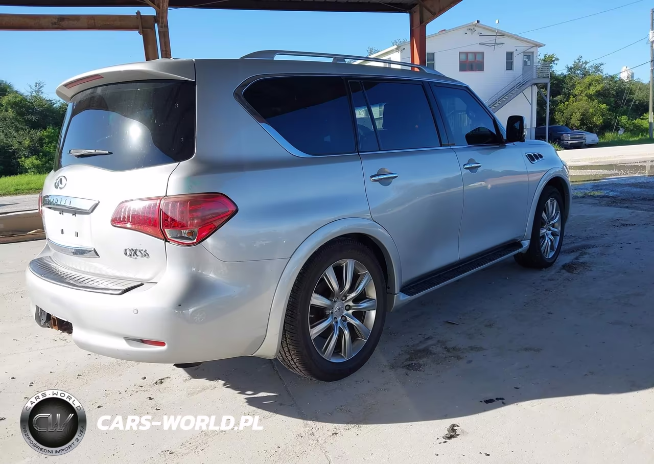 2011 Infiniti Qx56 VIN:JN8AZ2NE4B9005103 - 4