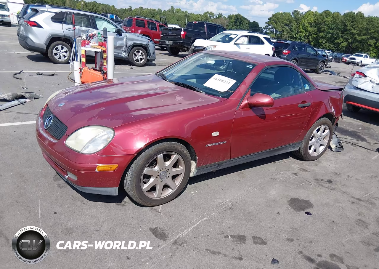 1999 Mercedes-Benz Slk 230 Kompressor VIN:WDBKK47F9XF133754 - 2