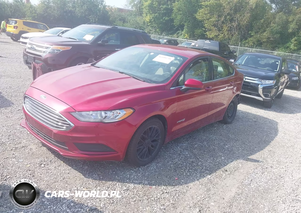 2018 Ford Fusion Hybrid Se VIN:3FA6P0LU6JR172240 - 2