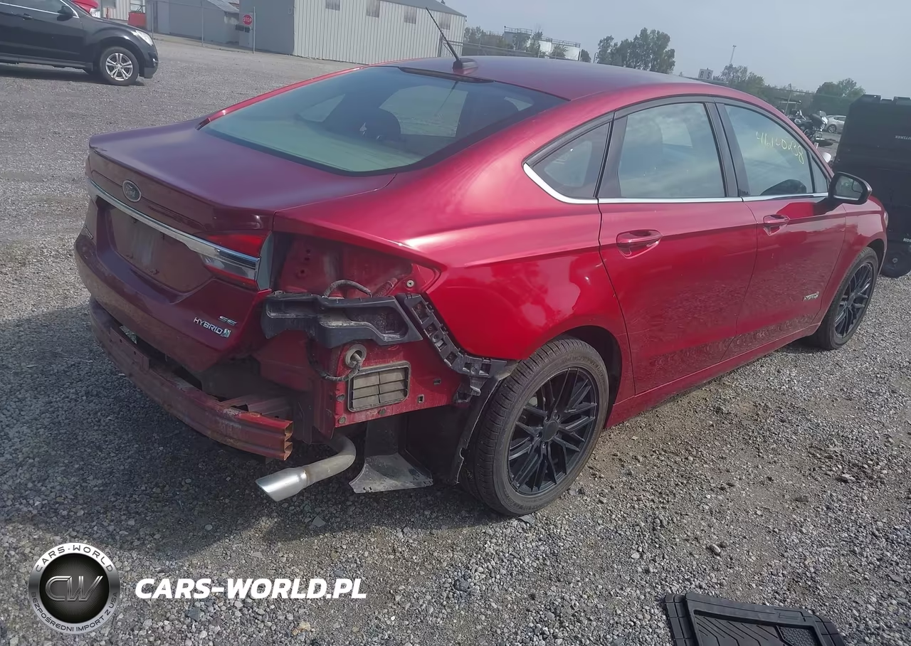 2018 Ford Fusion Hybrid Se VIN:3FA6P0LU6JR172240 - 4