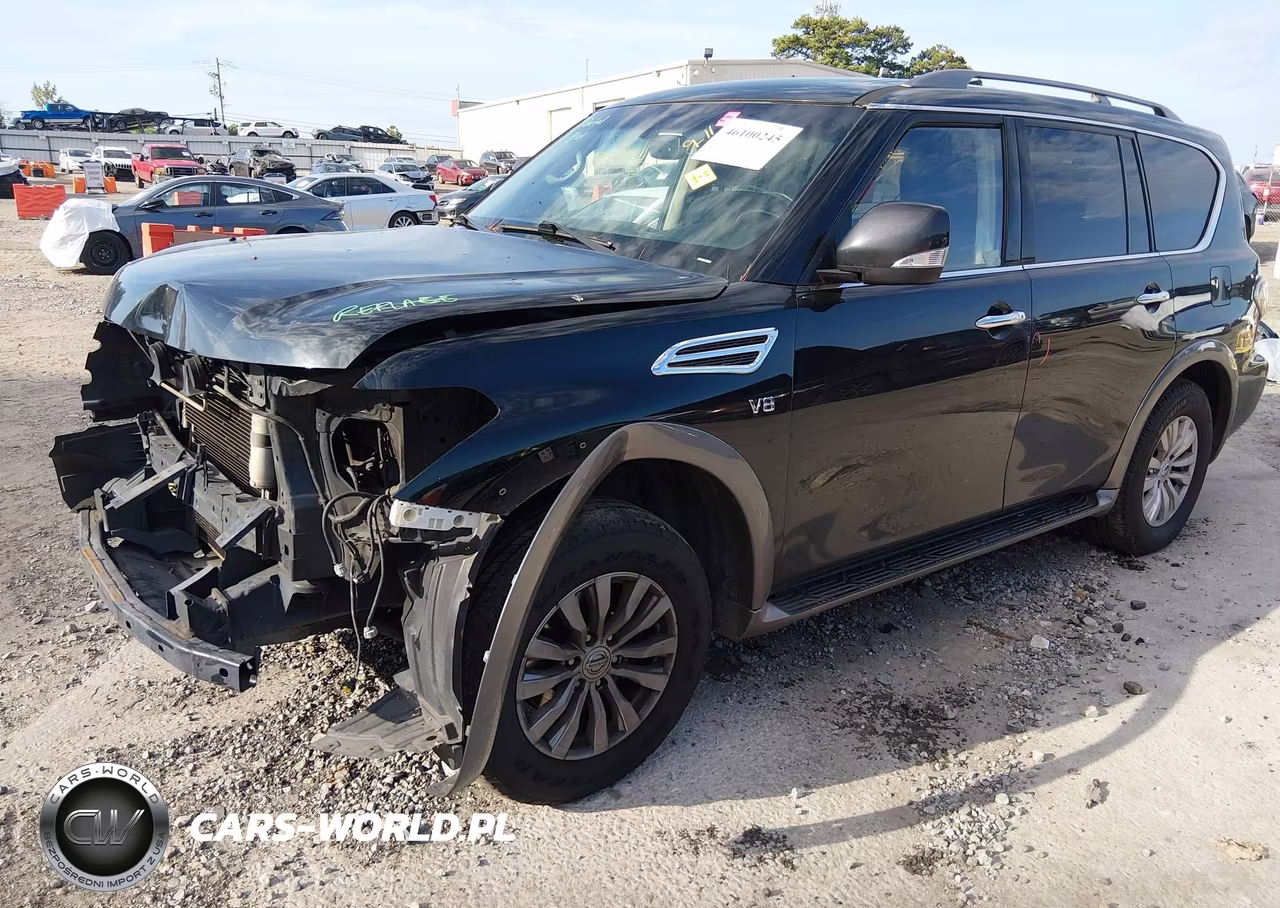 2017 Nissan Armada Sv VIN:JN8AY2NC6H9507203 - 2