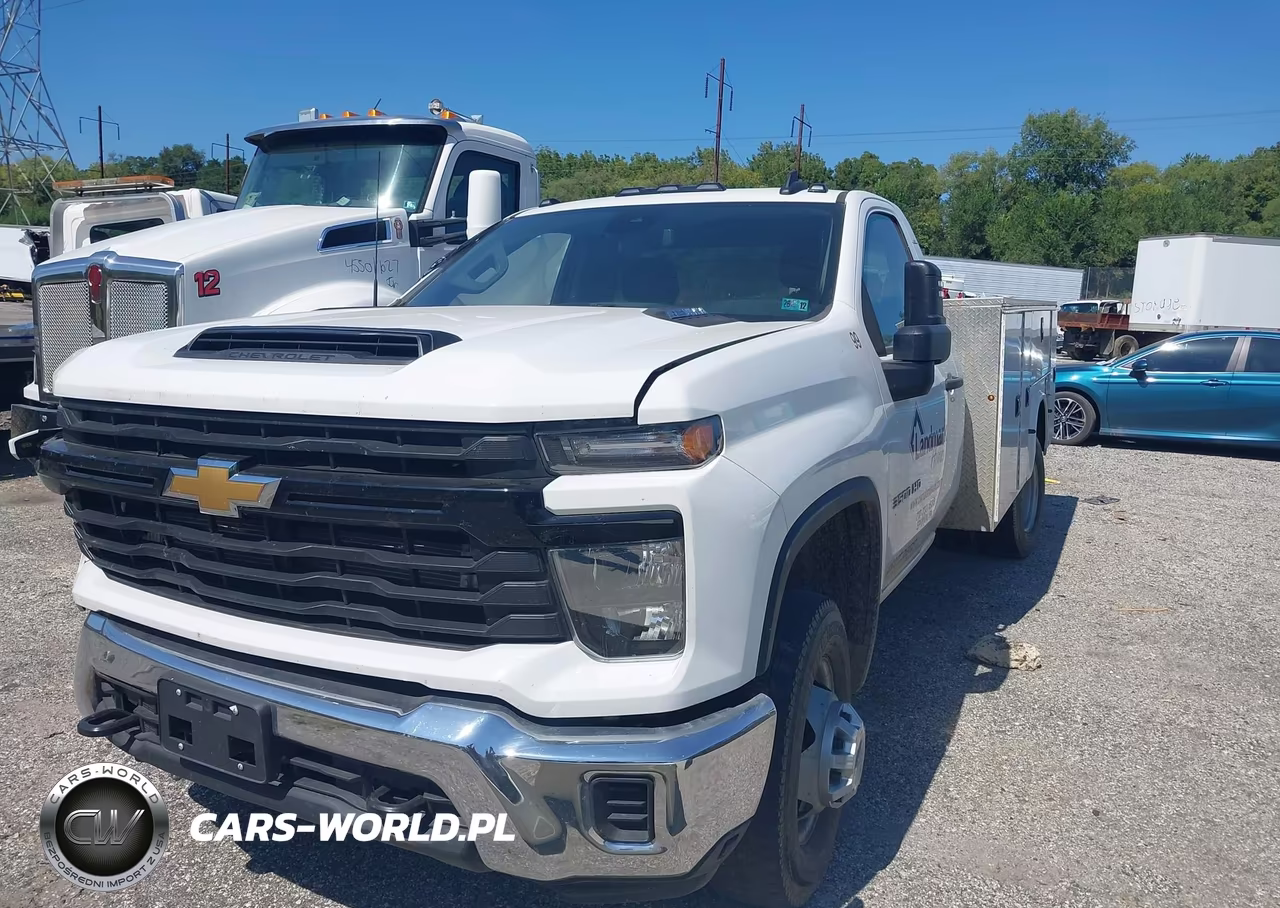2024 Chevrolet Silverado 3500Hd Chassis Work Truck VIN:1GB3YSEY6RF276973 - 2