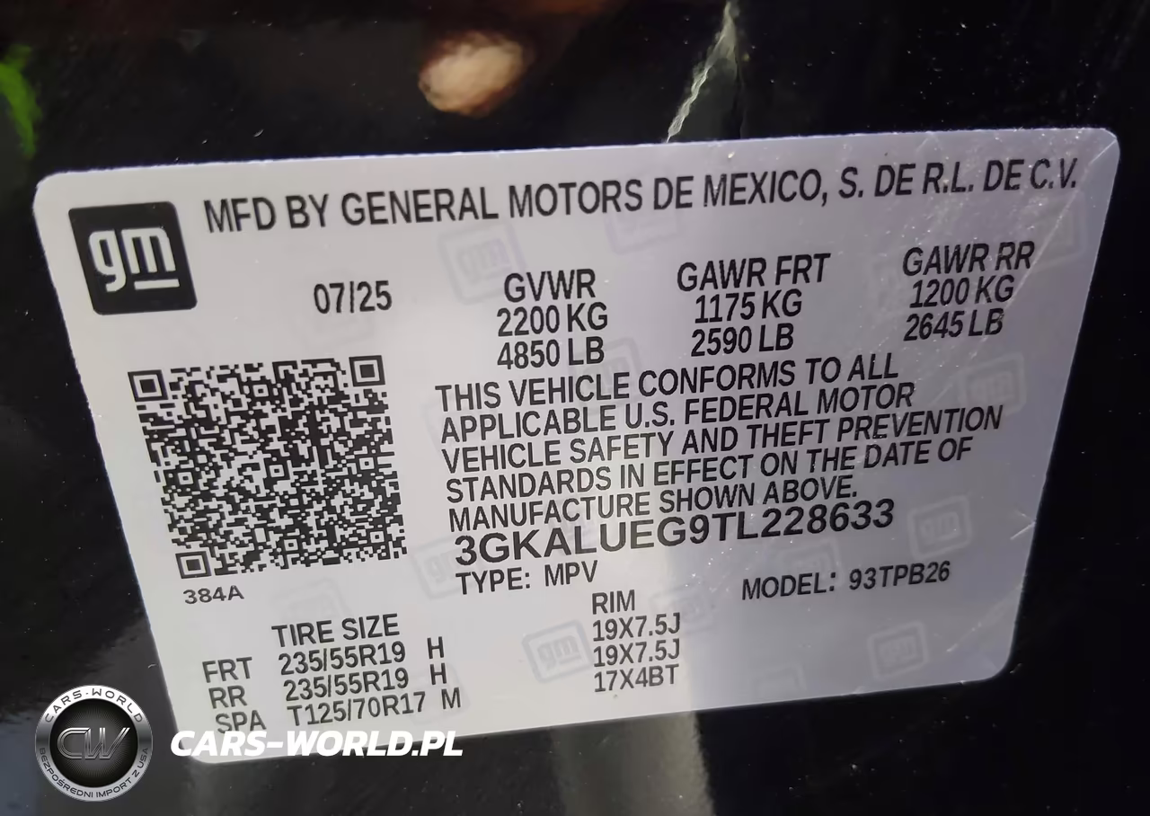 2026 GMC Terrain Awd Elevation VIN:3GKALUEG9TL228633 - 9