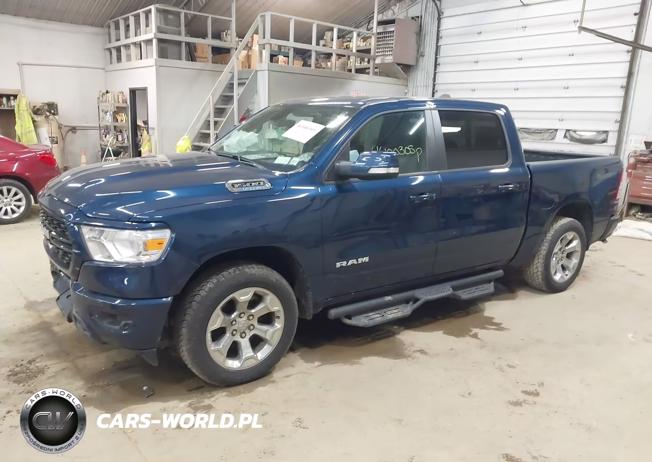2022 Ram 1500 Big Horn 4X4 5'7 Box VIN:1C6RRFFG0NN477694 - 2