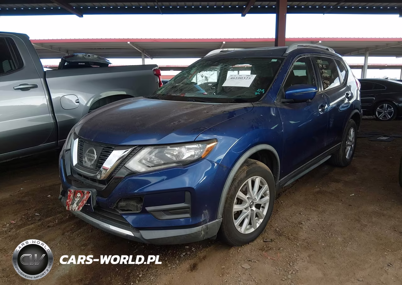 2017 Nissan Rogue Sv VIN:KNMAT2MT6HP591482 - 2