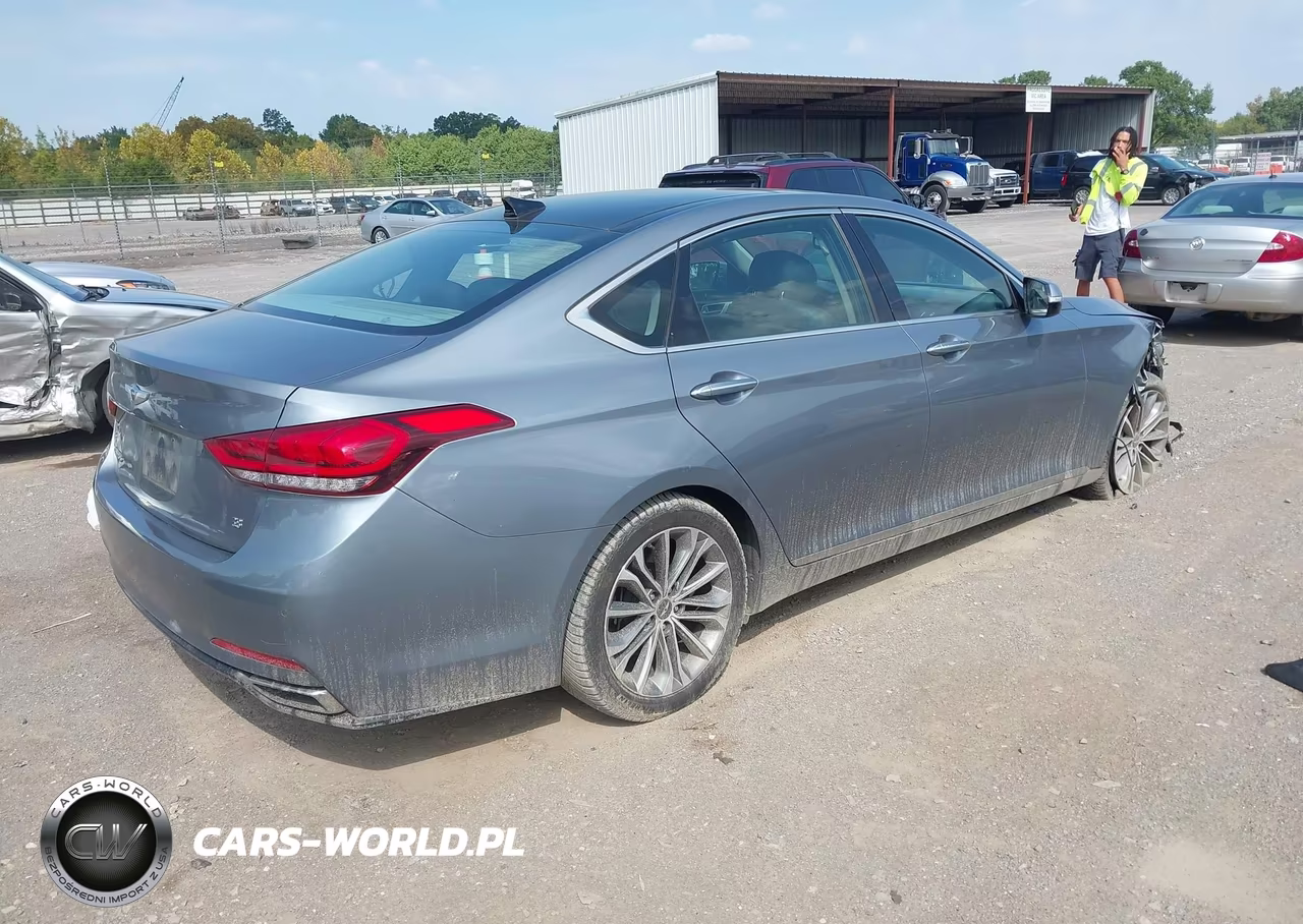 2015 Hyundai Genesis 3.8 VIN:KMHGN4JEXFU034722 - 4