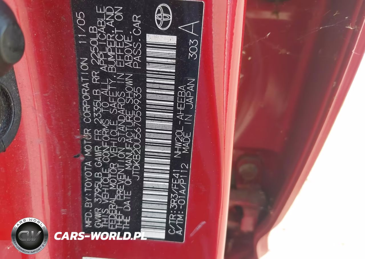 2006 Toyota Prius VIN:JTDKB20U567059935 - 9