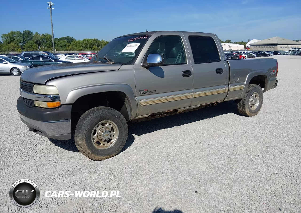 2002 Chevrolet Silverado 2500Hd Lt VIN:1GCHK23102F186121 - 2