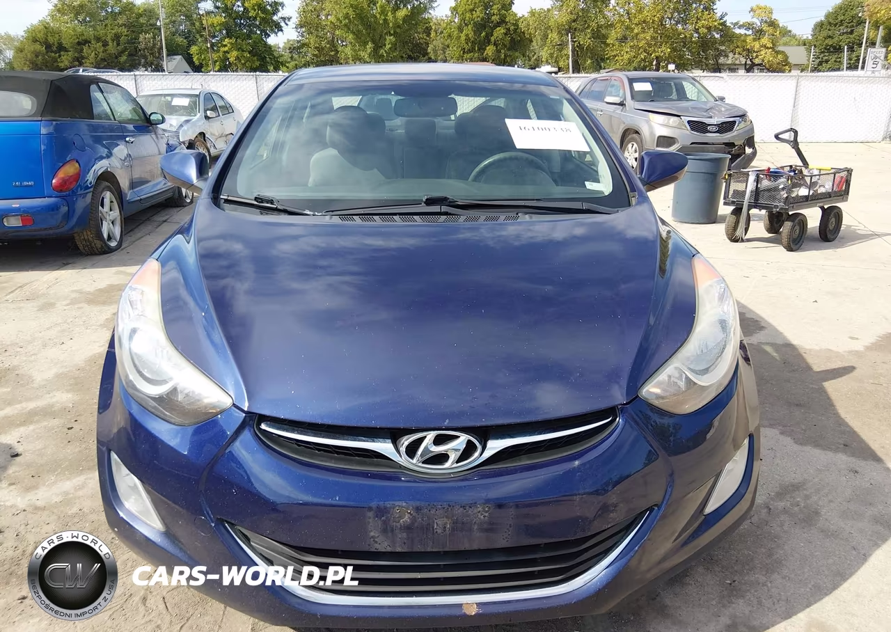 2012 Hyundai Elantra Gls VIN:5NPDH4AE7CH064099 - 11