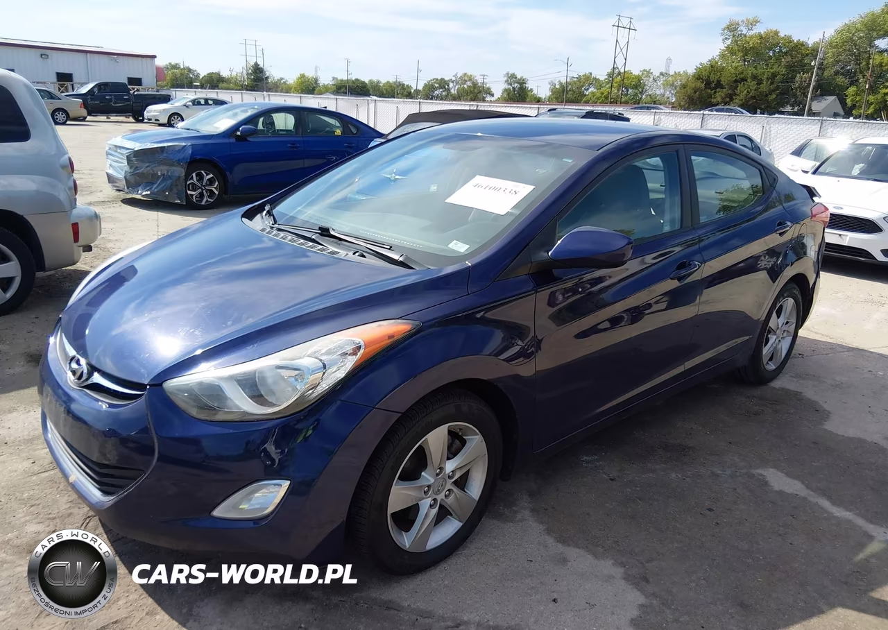 2012 Hyundai Elantra Gls VIN:5NPDH4AE7CH064099 - 2