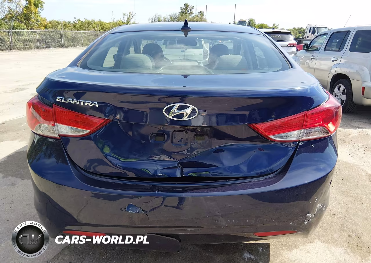 2012 Hyundai Elantra Gls VIN:5NPDH4AE7CH064099 - 5
