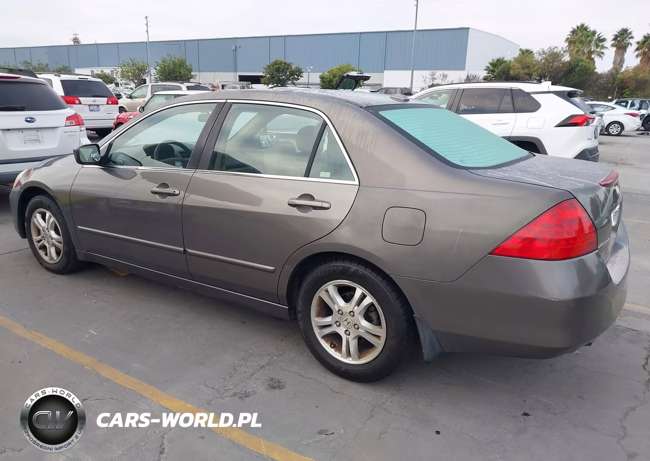 2007 Honda Accord 2.4 Ex VIN:1HGCM56857A078890 - 3