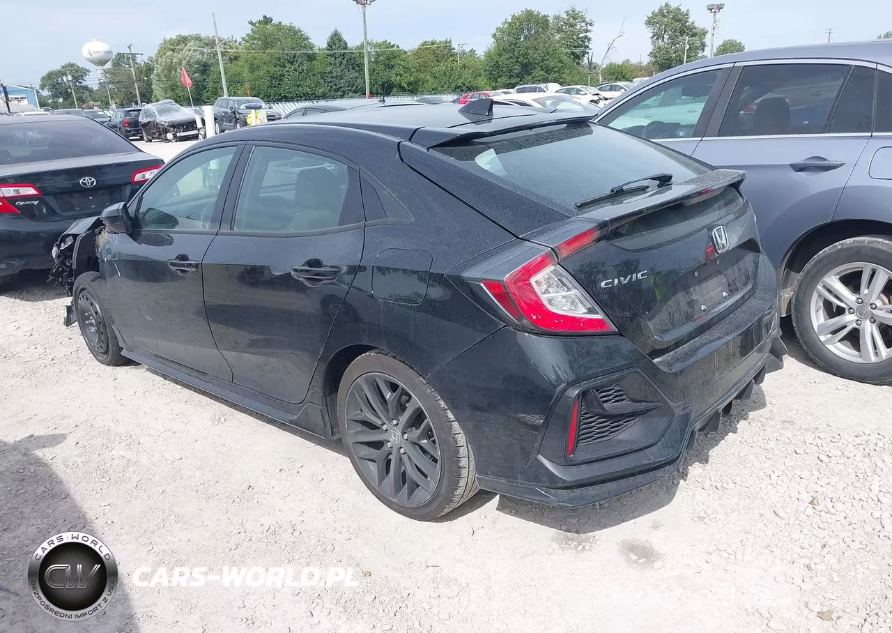 2021 Honda Civic Sport VIN:SHHFK7H41MU224761 - 3