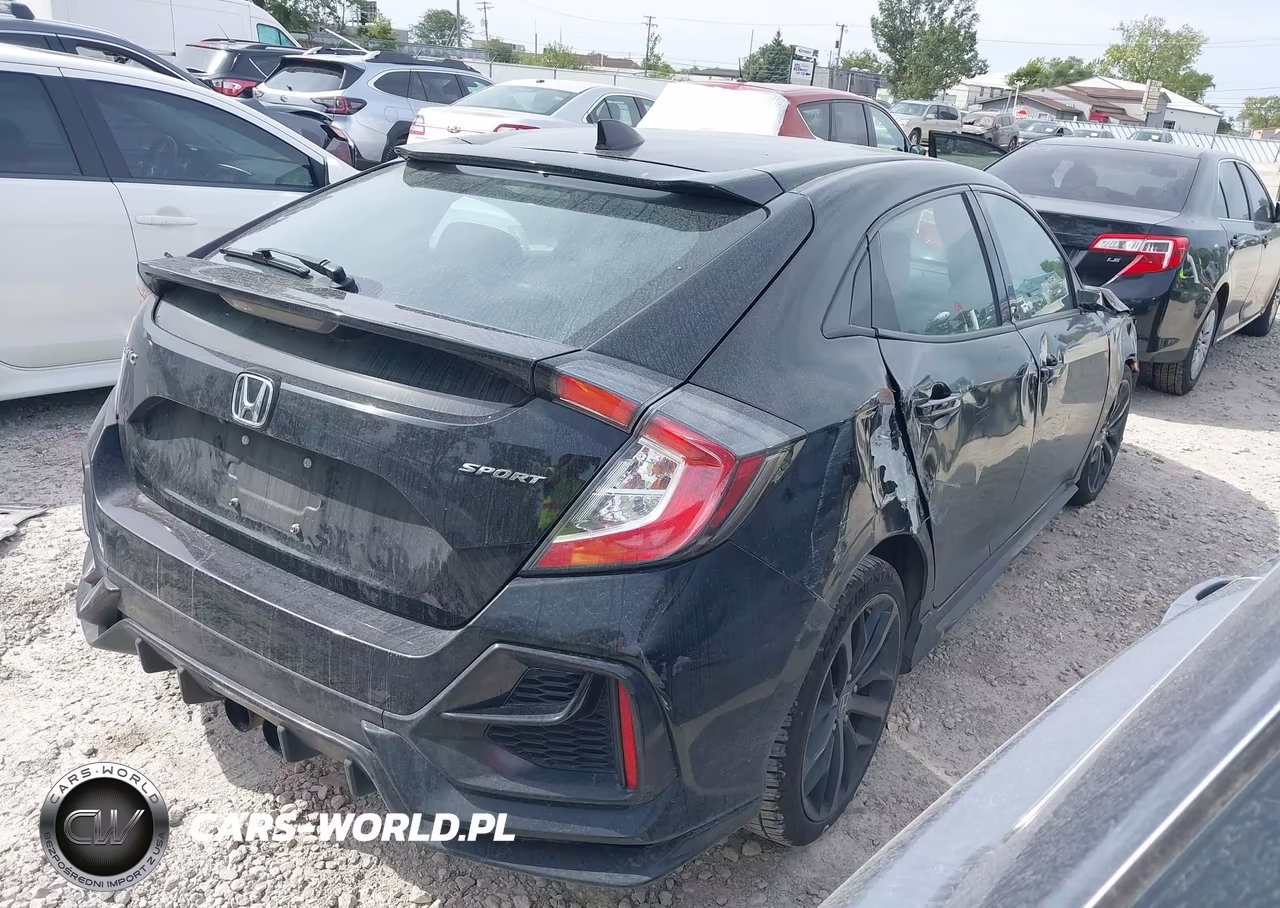 2021 Honda Civic Sport VIN:SHHFK7H41MU224761 - 4