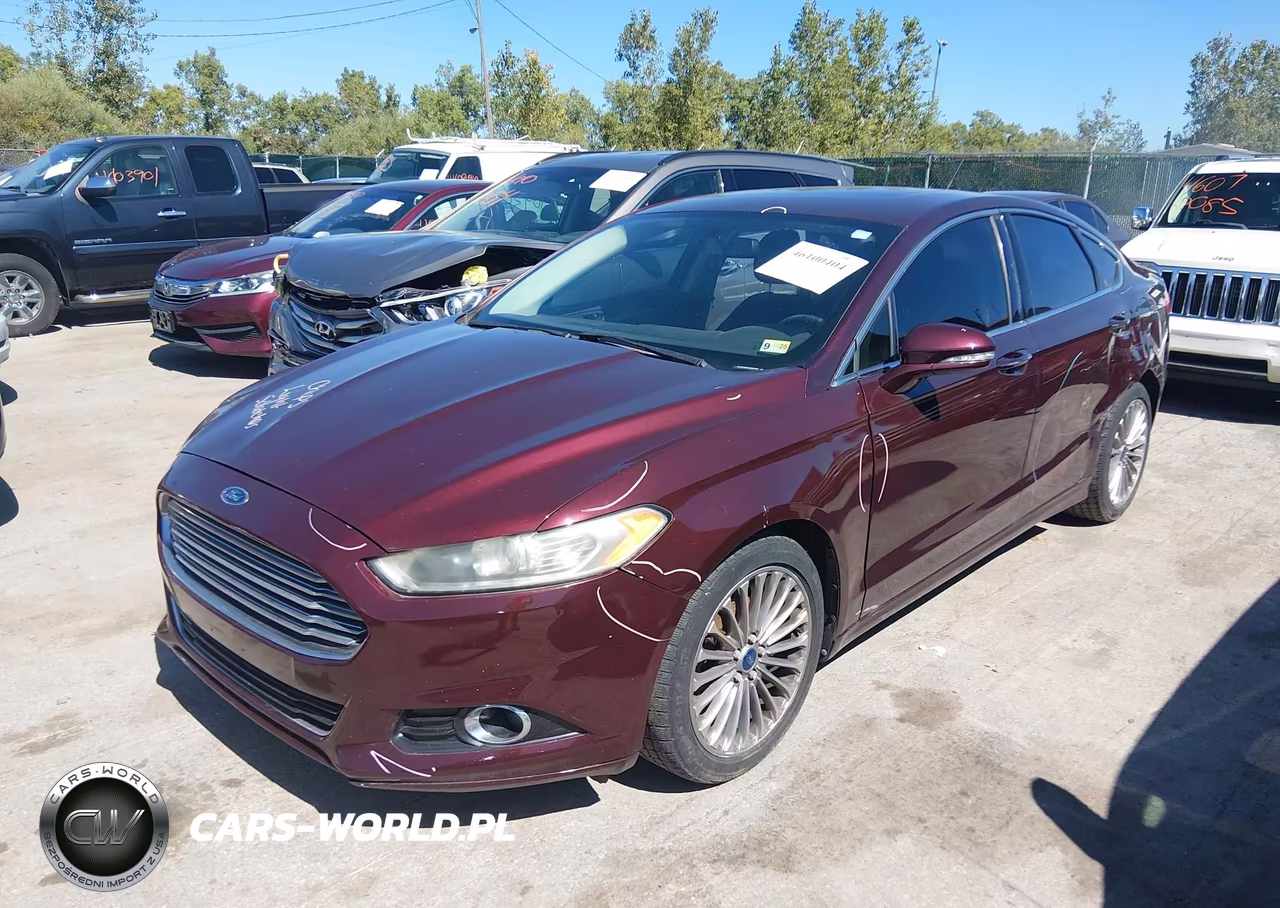 2013 Ford Fusion Titanium VIN:3FA6P0D94DR324403 - 2