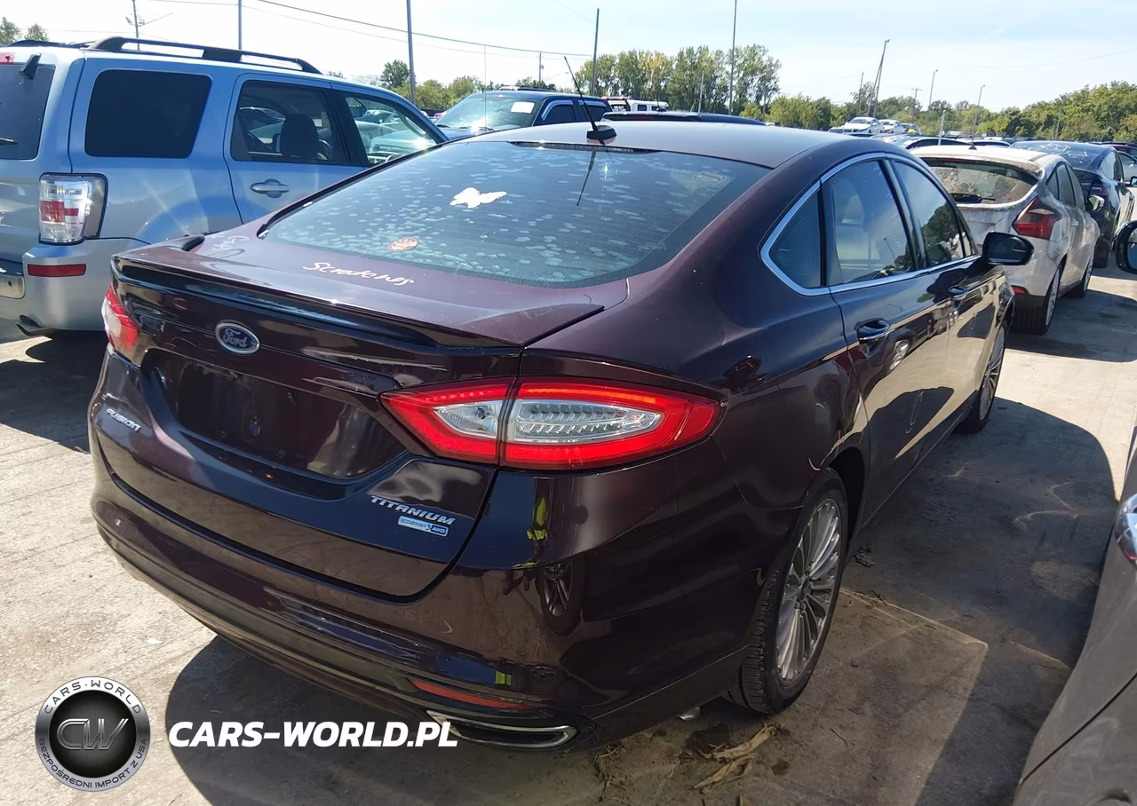 2013 Ford Fusion Titanium VIN:3FA6P0D94DR324403 - 4