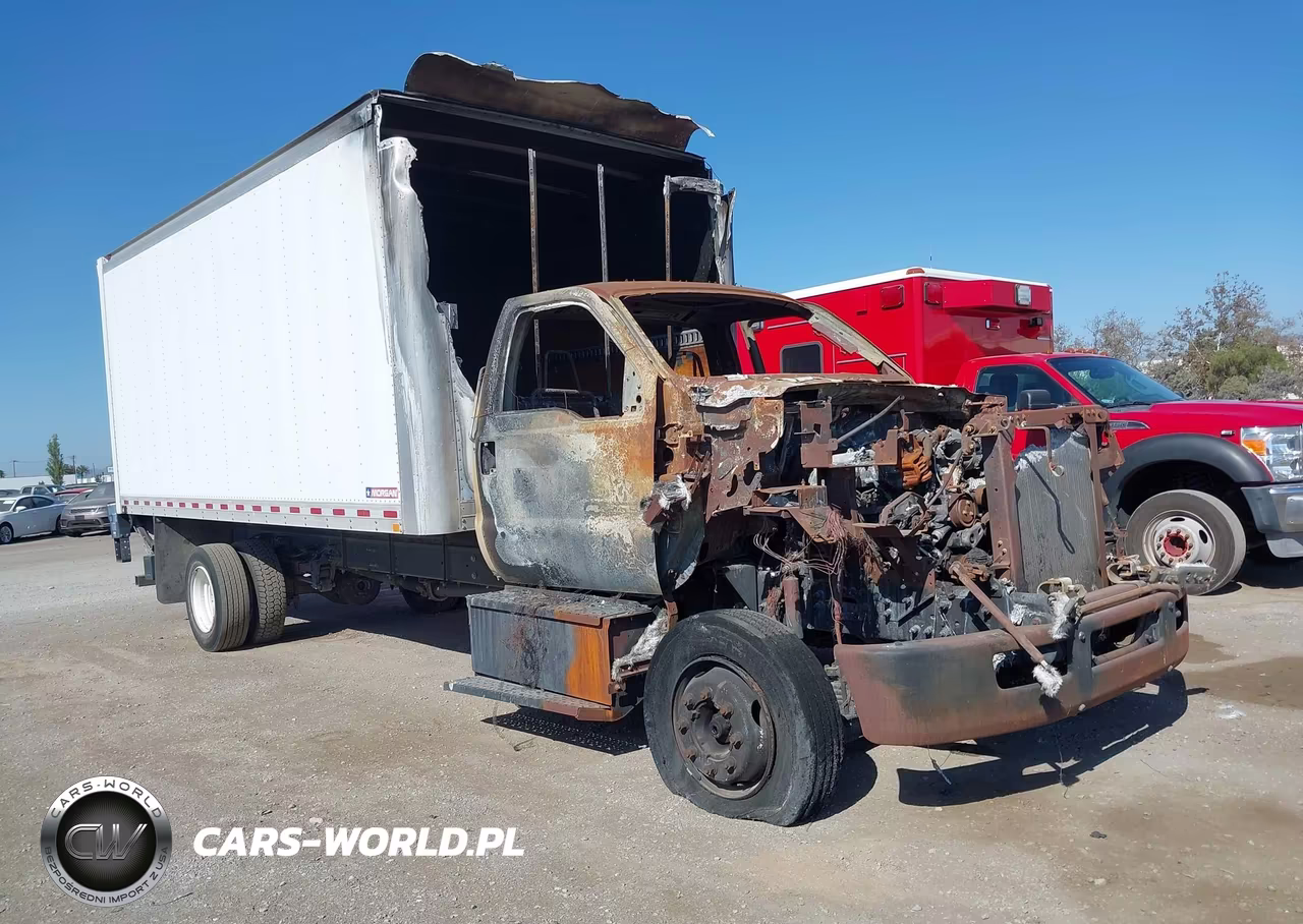 2017 Ford F-650 Diesel Kick-Up Frame VIN:1FDNF6EC6HDB12036 - 1