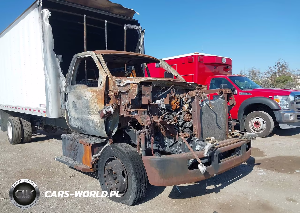 2017 Ford F-650 Diesel Kick-Up Frame VIN:1FDNF6EC6HDB12036 - 12