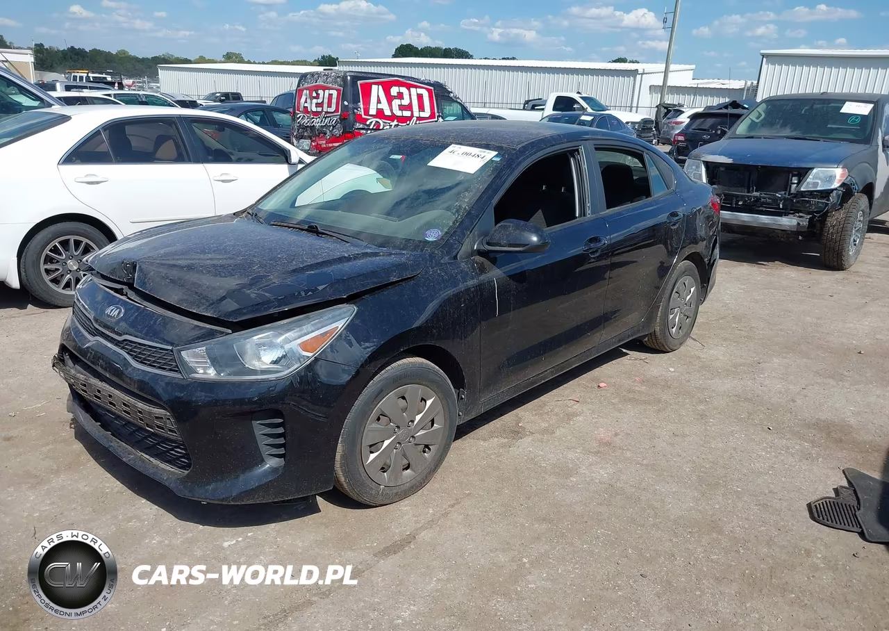 2020 Kia Rio Lx VIN:3KPA24AD6LE289338 - 2