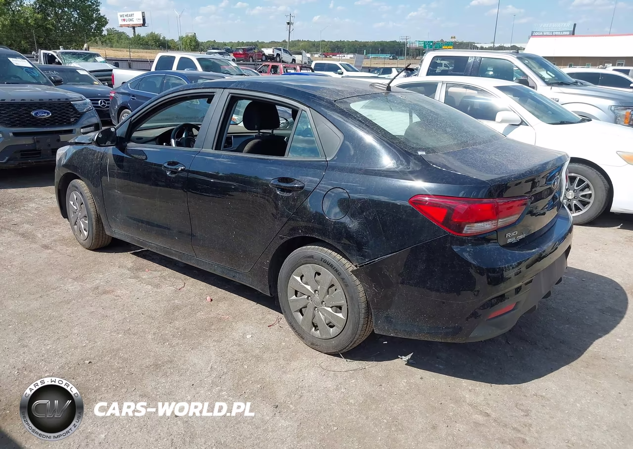 2020 Kia Rio Lx VIN:3KPA24AD6LE289338 - 3