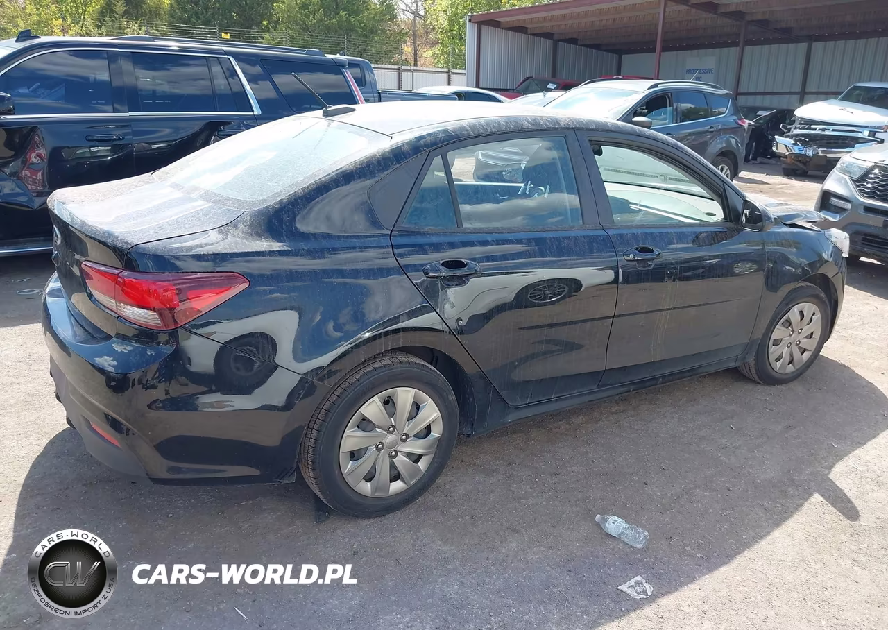 2020 Kia Rio Lx VIN:3KPA24AD6LE289338 - 4
