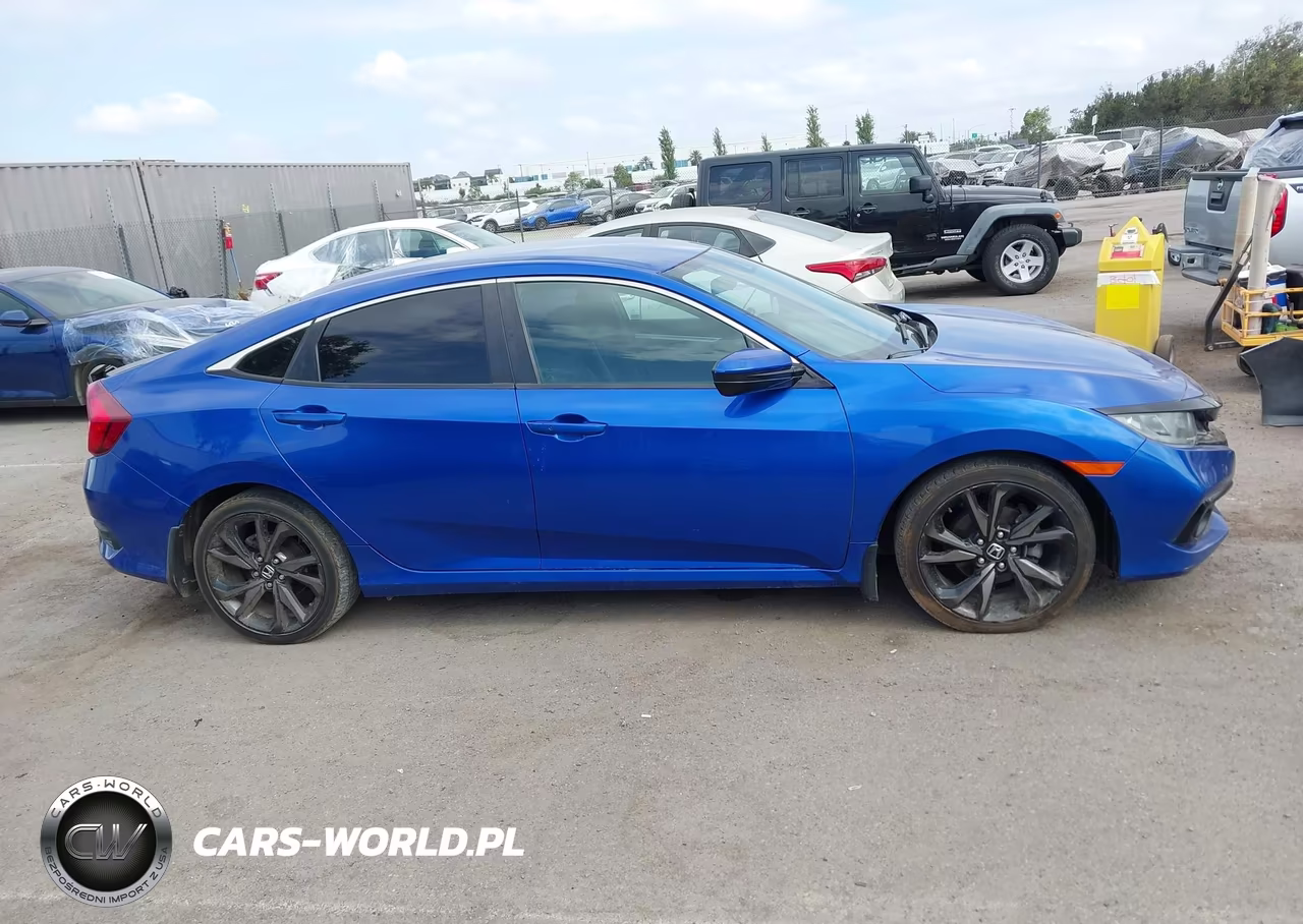 2019 Honda Civic Sport VIN:19XFC2F87KE204122 - 14