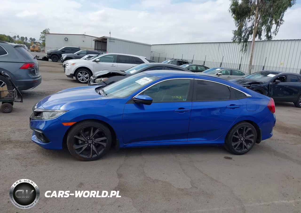 2019 Honda Civic Sport VIN:19XFC2F87KE204122 - 15