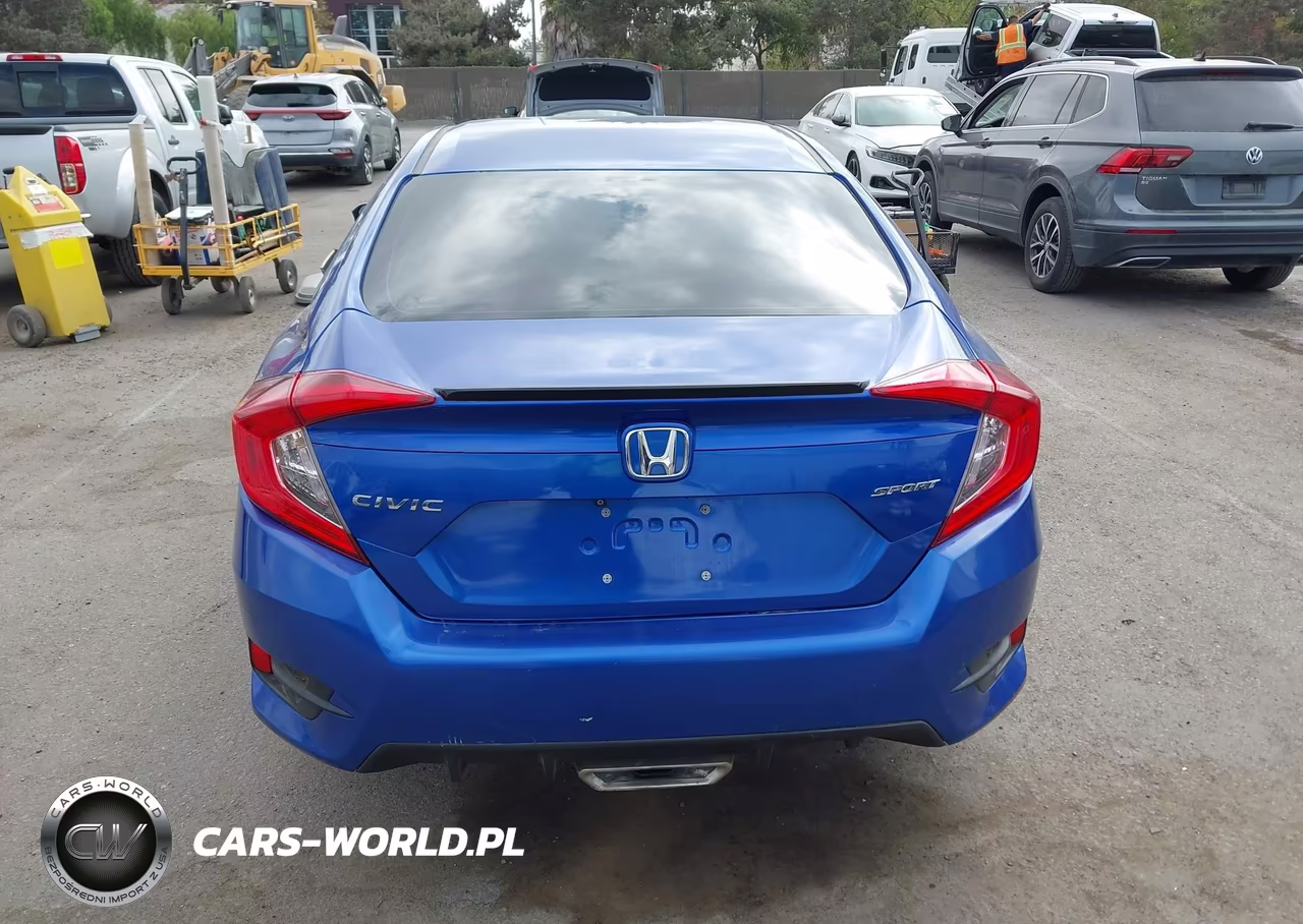 2019 Honda Civic Sport VIN:19XFC2F87KE204122 - 17