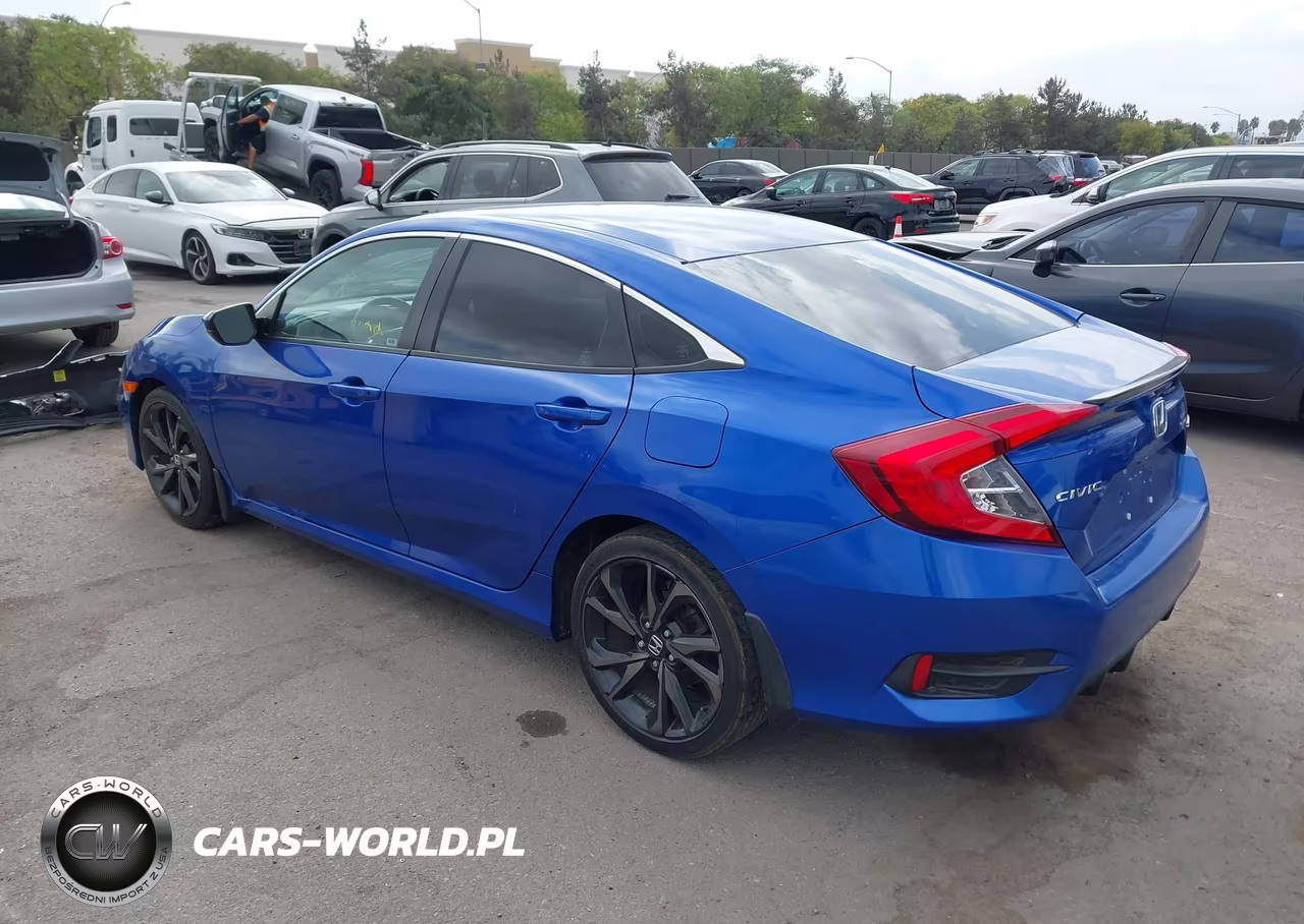 2019 Honda Civic Sport VIN:19XFC2F87KE204122 - 3