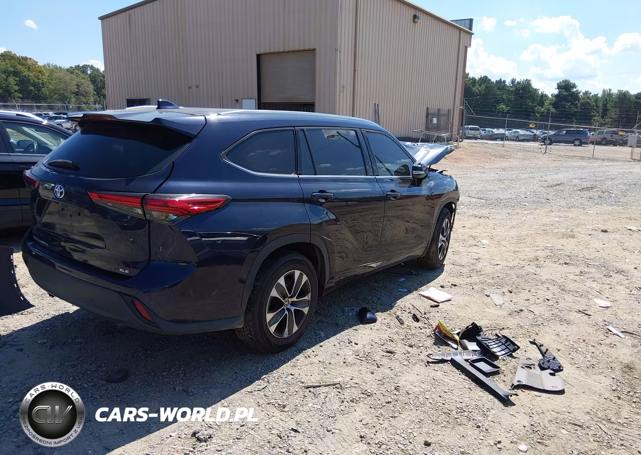 2021 Toyota Highlander Xle VIN:5TDGZRAH5MS041157 - 4