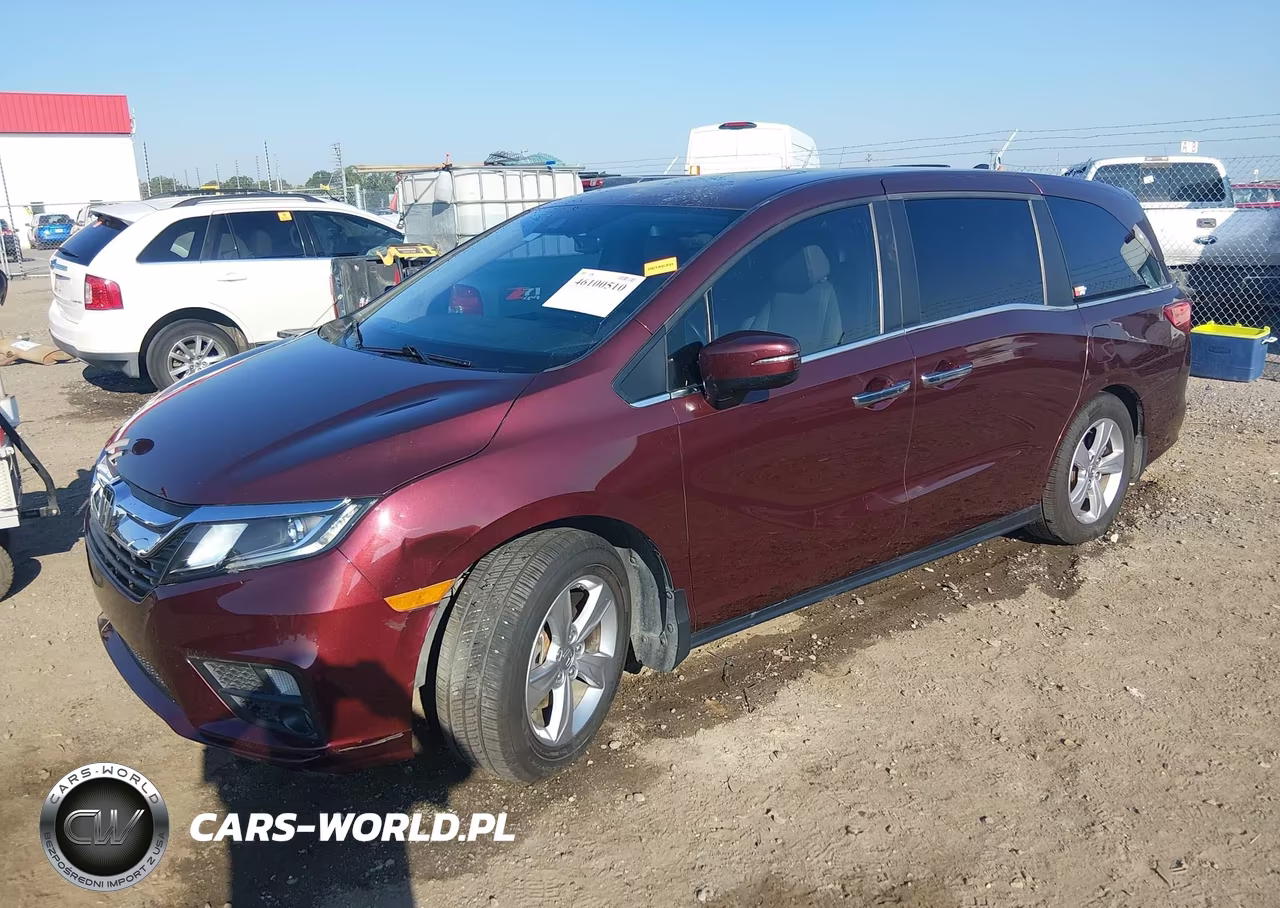 2019 Honda Odyssey Ex-L VIN:5FNRL6H7XKB127233 - 2